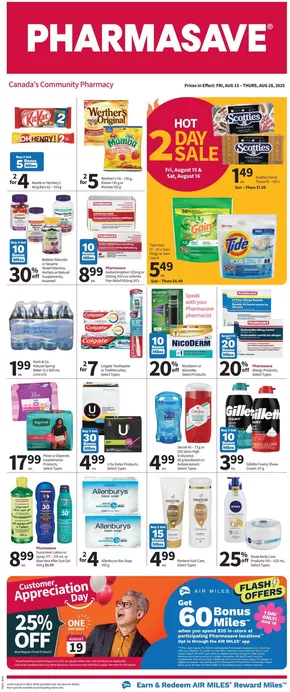Pharmasave catalogue | Exclusive deals for our customers | 2025-08-15T00:00:00.000Z - 2025-08-28T00:00:00.000Z