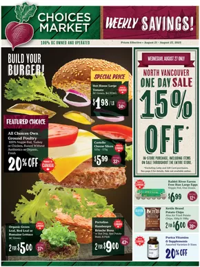 Choices Market weekly flyer