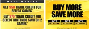 Game Stop catalogue in Toronto | Buy more save more  | 2025-08-21T00:00:00.000Z - 2025-08-31T00:00:00.000Z