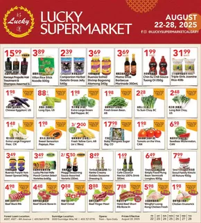 Lucky Supermarket catalogue | Calgary Specials | 2025-08-22T00:00:00.000Z - 2025-08-28T00:00:00.000Z