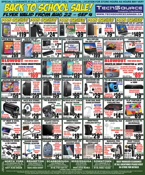 TechSource catalogue in Peterborough | Back to school sale ! | 2025-08-22T00:00:00.000Z - 2025-09-04T00:00:00.000Z
