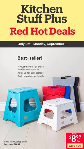 Kitchen Stuff Plus catalogue in Victoria BC | Kitchen Stuff Plus weeky flyer | 2025-08-25T00:00:00.000Z - 2025-08-31T00:00:00.000Z