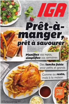 IGA catalogue in Saint-Lambert | Top offers for all bargain hunters | 2025-08-28T00:00:00.000Z - 2025-09-03T00:00:00.000Z