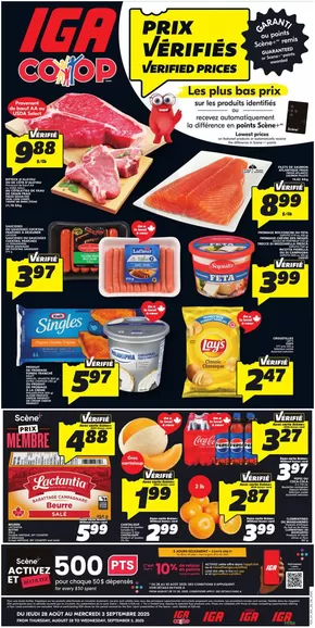 IGA catalogue in Saint-Lambert | Top deals and discounts | 2025-08-28T00:00:00.000Z - 2025-09-03T00:00:00.000Z