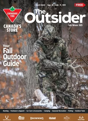 Canadian Tire catalogue | Top offers for smart savers | 2025-08-28T00:00:00.000Z - 2025-09-17T00:00:00.000Z