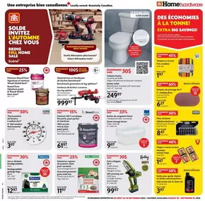 Home Hardware catalogue in Gilbert Plains | Great offer for bargain hunters | 2025-08-28T00:00:00.000Z - 2025-09-10T00:00:00.000Z