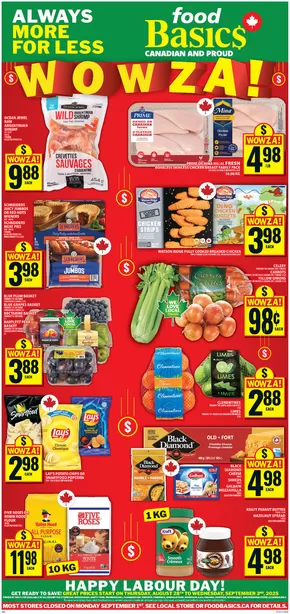 Food Basics catalogue in Sarnia | Our best bargains | 2025-08-28T00:00:00.000Z - 2025-09-03T00:00:00.000Z
