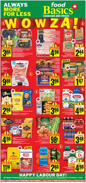Food Basics catalogue in Winnipeg | Special offers for you | 2025-08-28T00:00:00.000Z - 2025-09-03T00:00:00.000Z