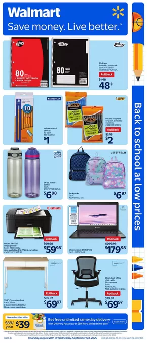 Walmart catalogue in Winnipeg | Discover attractive offers | 2025-08-28T00:00:00.000Z - 2025-09-03T00:00:00.000Z