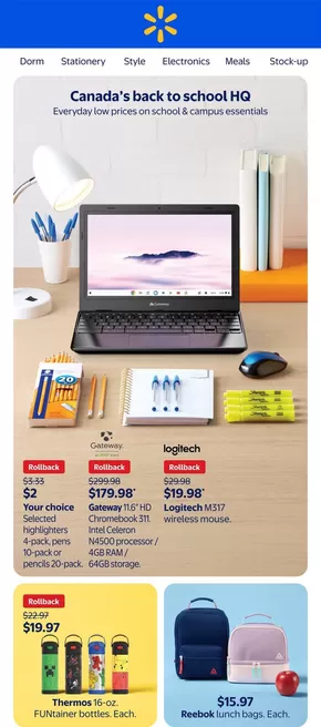 Walmart catalogue in Winnipeg | Exclusive bargains | 2025-08-27T00:00:00.000Z - 2025-09-10T00:00:00.000Z