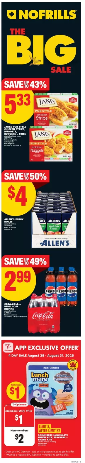 No Frills catalogue in Keswick | Discounts and promotions | 2025-08-28T00:00:00.000Z - 2025-09-03T00:00:00.000Z