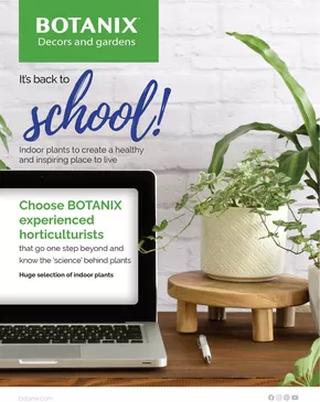 Botanix catalogue in Saint-Césaire | It's back to school! | 2025-08-28T00:00:00.000Z - 2025-09-11T00:00:00.000Z