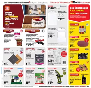 Home Hardware catalogue in Onanole MB | Discounts and promotions | 2025-08-28T00:00:00.000Z - 2025-09-10T00:00:00.000Z