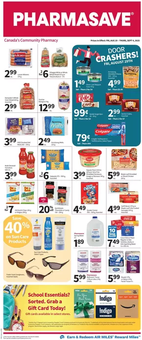 Pharmasave catalogue in Montreal | Pharmasave weekly flyer | 2025-08-29T00:00:00.000Z - 2025-09-04T00:00:00.000Z