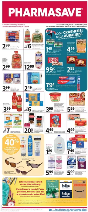 Pharmasave catalogue in Guelph | Exclusive deals and bargains | 2025-08-29T00:00:00.000Z - 2025-09-04T00:00:00.000Z
