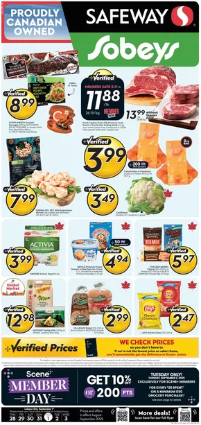 Sobeys catalogue in Red Deer | Top offers for all bargain hunters | 2025-08-28T00:00:00.000Z - 2025-09-03T00:00:00.000Z