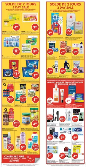 Shoppers Drug Mart catalogue in Rosetown | Discounts and promotions | 2025-08-30T00:00:00.000Z - 2025-09-04T00:00:00.000Z
