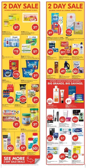 Shoppers Drug Mart catalogue in Rosetown | Discover attractive offers | 2025-08-30T00:00:00.000Z - 2025-09-04T00:00:00.000Z