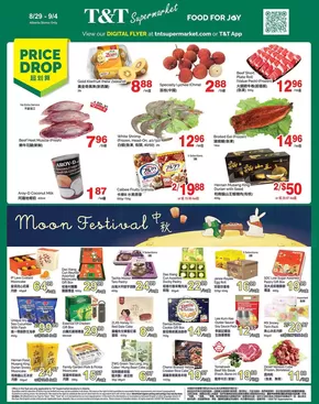 T&T Supermarket catalogue in Rosetown | T&T Supermarket weekly flyer | 2025-08-29T00:00:00.000Z - 2025-09-04T00:00:00.000Z