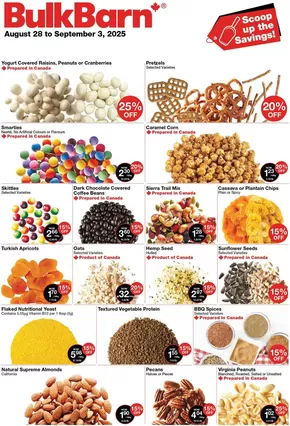 Bulk Barn catalogue in Lloydminster | Bulk Barn Weekly ad | 2025-08-28T00:00:00.000Z - 2025-09-03T00:00:00.000Z
