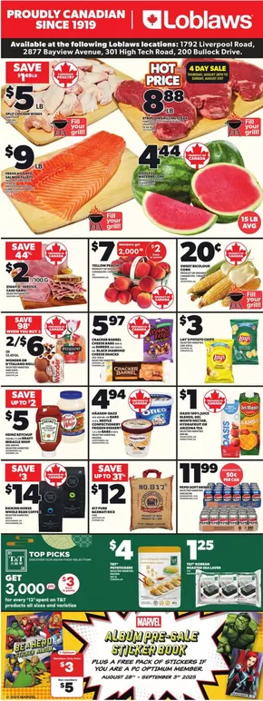 Weekly flyer 