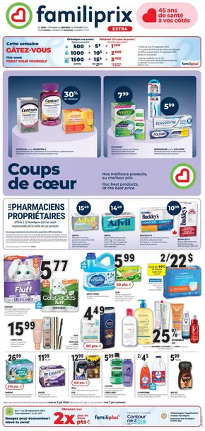 Familiprix catalogue | Exclusive bargains | 2025-09-04T00:00:00.000Z - 2025-09-10T00:00:00.000Z
