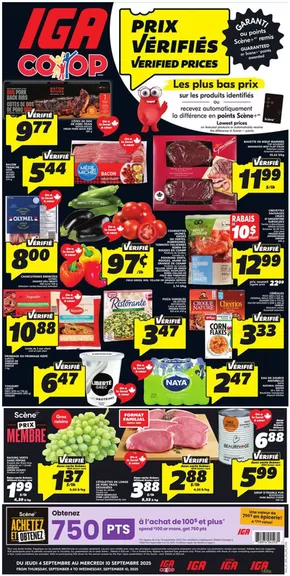 IGA catalogue in Montreal | New offers to discover | 2025-09-04T00:00:00.000Z - 2025-09-10T00:00:00.000Z