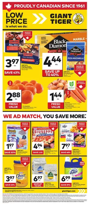 Giant Tiger catalogue | Weekly Flyer | 2025-09-03T00:00:00.000Z - 2025-09-09T00:00:00.000Z