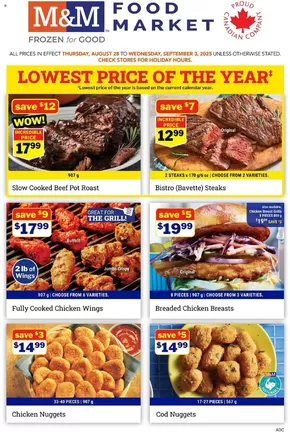 M&M Meat Shops catalogue in Melville | M&M Meat Shops weekly flyer | 2025-08-28T00:00:00.000Z - 2025-09-03T00:00:00.000Z