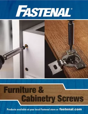 Fastenal Furniture and Cabinetry Screws Catalog