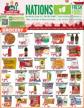 Nations Fresh Foods catalogue in Kitchener | Special Offer Effective from Friday Aug. 29 to Thursday Sept. 4, 2025. | 2025-09-02T00:00:00.000Z - 2025-09-04T00:00:00.000Z