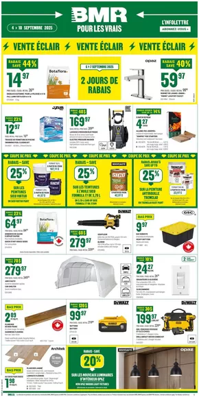 BMR catalogue in Drummondville | Attractive special offers for everyone | 2025-09-04T00:00:00.000Z - 2025-09-10T00:00:00.000Z
