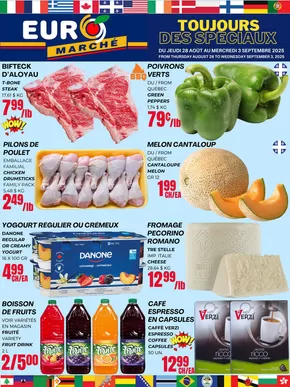 Euromarché catalogue in Matagami | Top offers for all bargain hunters | 2025-09-03T00:00:00.000Z - 2025-09-17T00:00:00.000Z