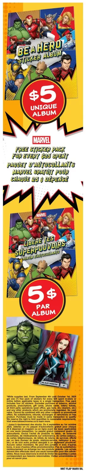 Valu-mart weeky flyer
