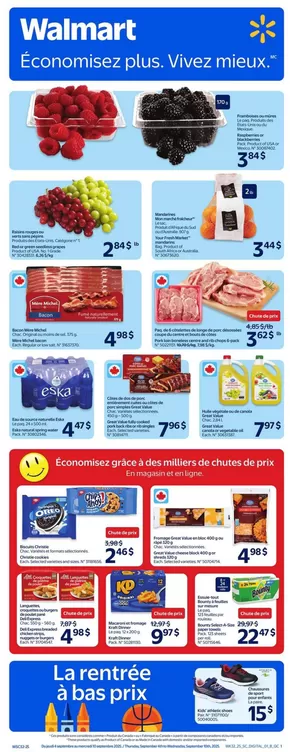 Walmart catalogue in Orillia | Wide range of offers | 2025-09-04T00:00:00.000Z - 2025-09-11T00:00:00.000Z