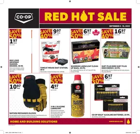 Co-op Home Centre catalogue in Courtenay | Red Hot Sale | 2025-09-04T00:00:00.000Z - 2025-09-10T00:00:00.000Z