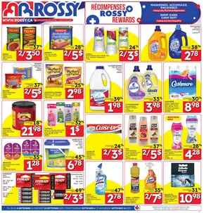 Rossy catalogue in Quebec | Top deals for all customers | 2025-09-04T00:00:00.000Z - 2025-09-10T00:00:00.000Z