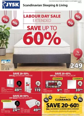 JYSK catalogue in Balzac | This week's offer Flyer | 2025-09-04T00:00:00.000Z - 2025-09-18T00:00:00.000Z