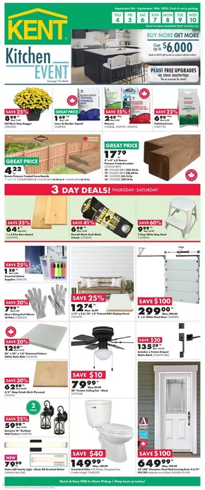 Kent catalogue in Spruce Grove | Kent Weekly ad | 2025-09-04T00:00:00.000Z - 2025-09-10T00:00:00.000Z