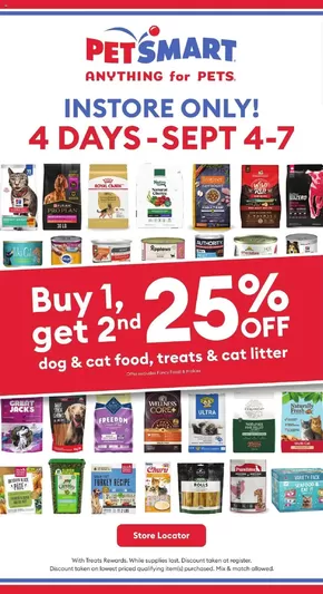 Petsmart catalogue in Leduc | Petsmart weekly flyer | 2025-09-04T00:00:00.000Z - 2025-10-07T00:00:00.000Z