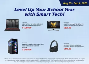 Canada Computers catalogue in Kanata | Level Up Your School Year with Smart Tech! | 2025-09-04T00:00:00.000Z - 2025-09-04T00:00:00.000Z