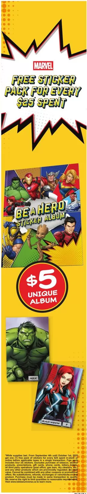 Weekly flyer 