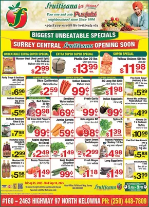 Fruiticana catalogue in Leduc | Special offers for you | 2025-09-06T00:00:00.000Z - 2025-09-20T00:00:00.000Z