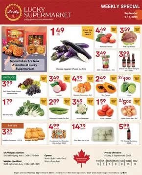Lucky Supermarket catalogue in Midland | Winnipeg Specials | 2025-09-08T00:00:00.000Z - 2025-09-11T00:00:00.000Z