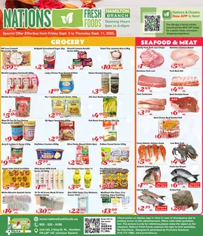 Nations Fresh Foods catalogue in Midland |  Hello September!  | 2025-09-08T00:00:00.000Z - 2025-09-11T00:00:00.000Z