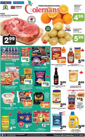Coleman's catalogue in Channel-Port-aux-Basques | Our best bargains | 2025-09-11T00:00:00.000Z - 2025-09-17T00:00:00.000Z