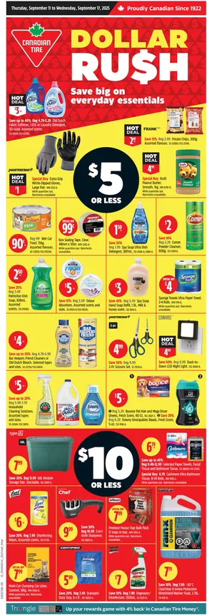 Canadian Tire catalogue in Edmonton | Special offers for you | 2025-09-11T00:00:00.000Z - 2025-09-17T00:00:00.000Z