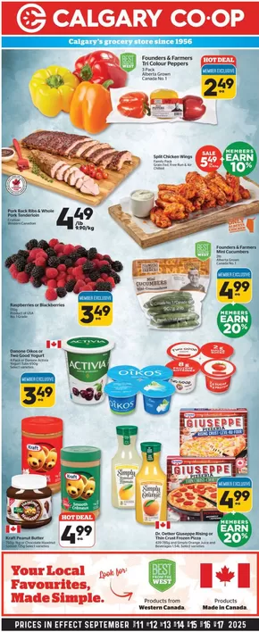 Calgary Co-op catalogue in Bridgewater | Weekly flyer  | 2025-09-11T00:00:00.000Z - 2025-09-17T00:00:00.000Z