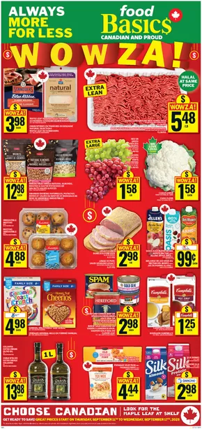 Food Basics catalogue | Current bargains and offers | 2025-09-11T00:00:00.000Z - 2025-09-17T00:00:00.000Z