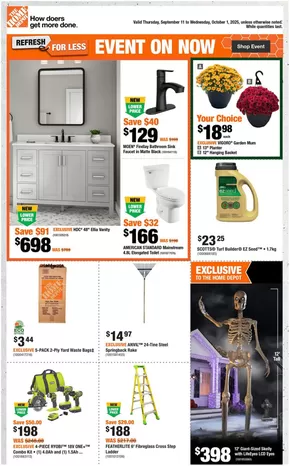 Home Depot catalogue in Keswick | Attractive special offers for everyone | 2025-09-11T00:00:00.000Z - 2025-10-01T00:00:00.000Z
